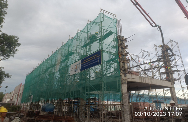 NHÀ XƯỞNG XÂY SẴN (RBF)6 CỦA DỰ ÁN NTT