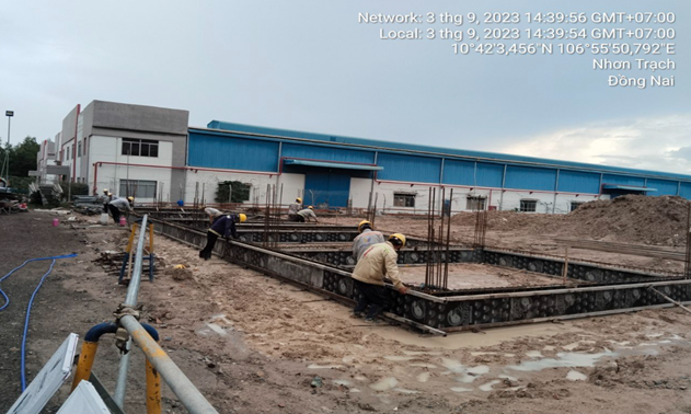 NHÀ XƯỞNG XÂY SẴN (RBF)6 CỦA DỰ ÁN NTT